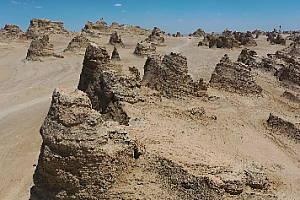 海西州  茫崖市  冷湖   火星模拟基地  火星营地  视频素材