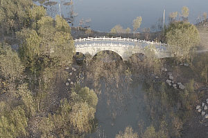 开封  石桥  拱桥  视频素材